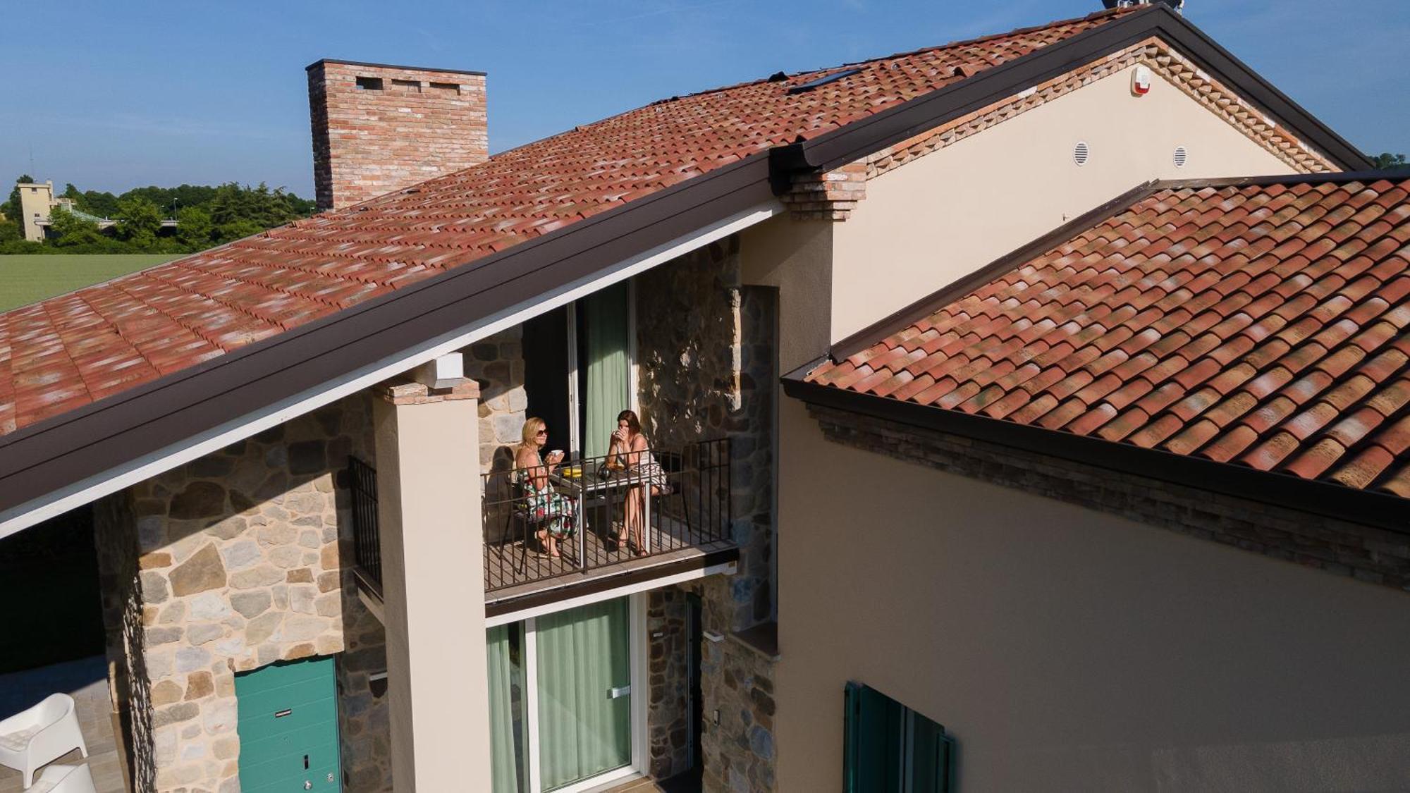 Casa Massaro Todeschini Aparthotel อาบาโนแตร์เม ภายนอก รูปภาพ