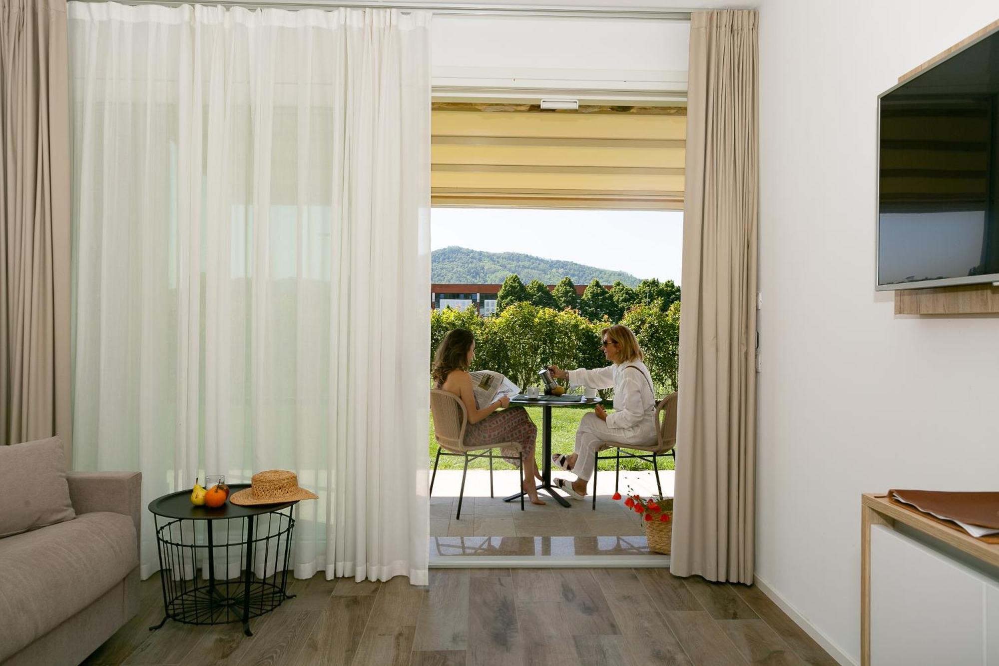 Casa Massaro Todeschini Aparthotel อาบาโนแตร์เม ภายนอก รูปภาพ