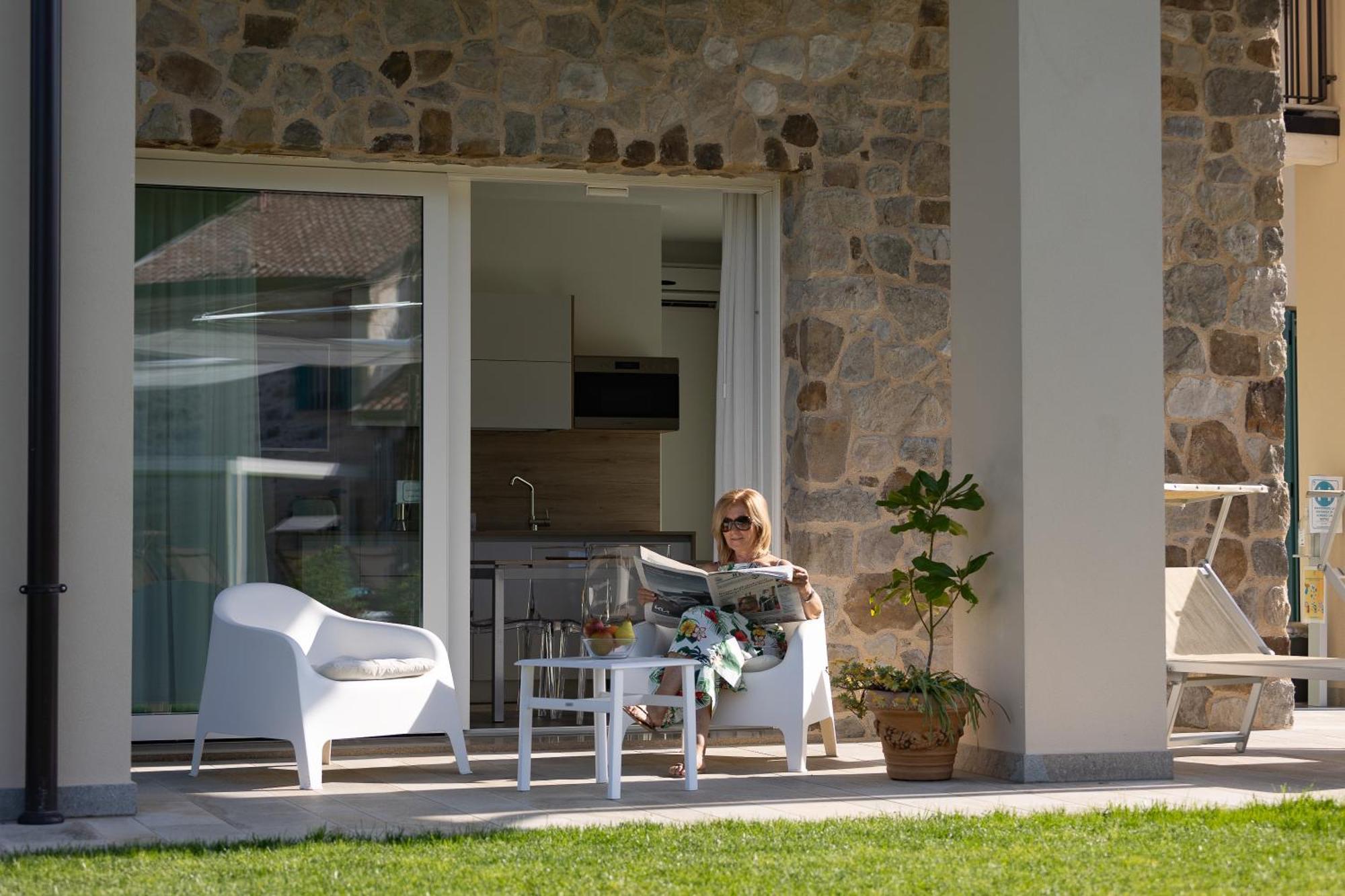 Casa Massaro Todeschini Aparthotel อาบาโนแตร์เม ภายนอก รูปภาพ